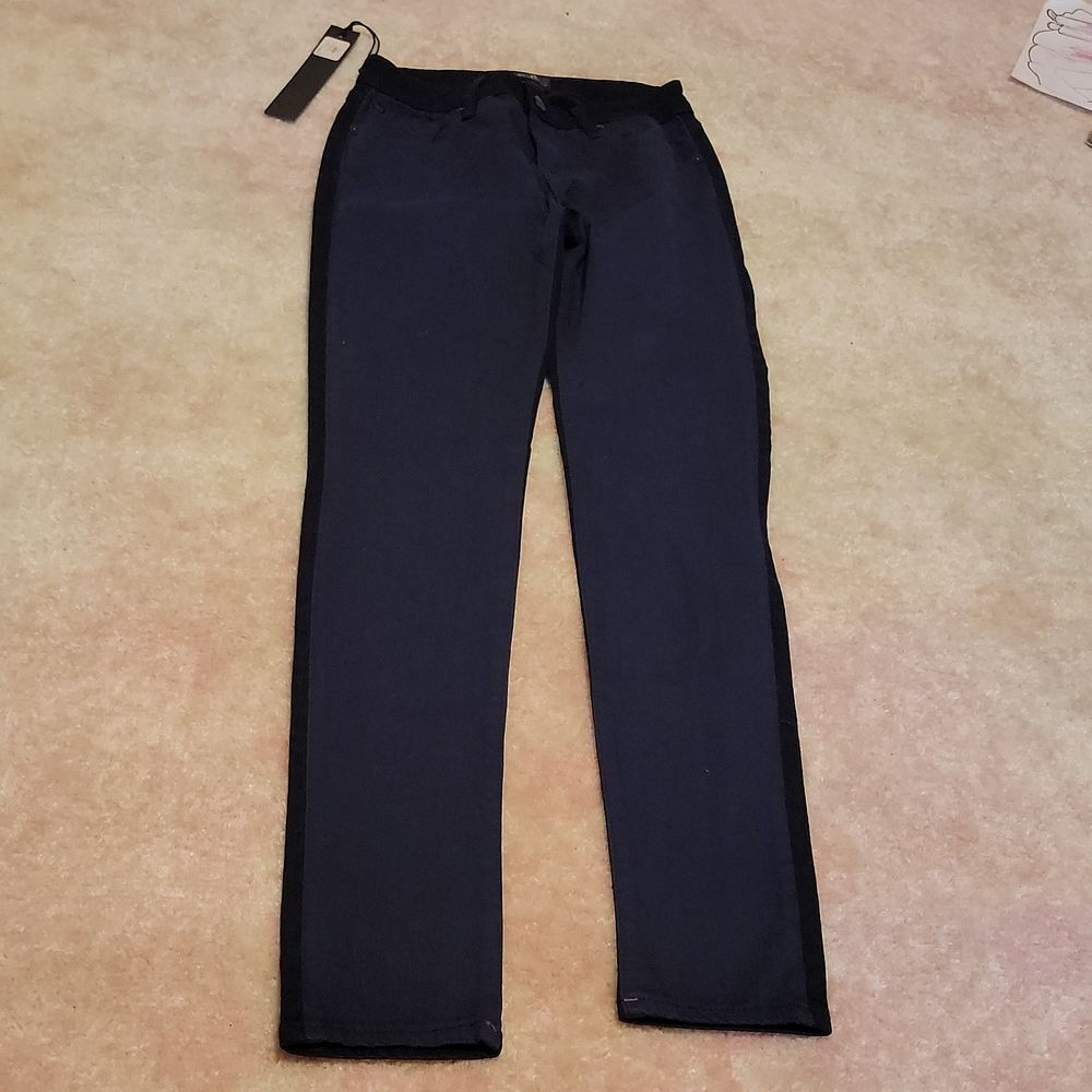 D-ID skinny jeans , 2 sides , black and blue navy.